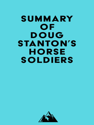 cover image of Summary of Doug Stanton's Horse Soldiers